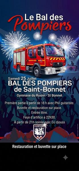 Bal des pompiers de St Bonnet_Saint-Bonnet-en-Champsaur - Bal des pompiers