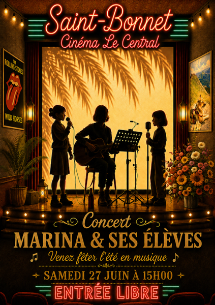 Concert des élèves de Marina - Concert des élèves de Marina
