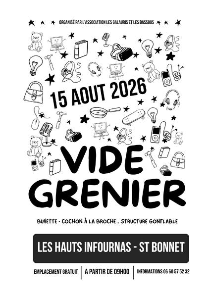 vide grenier des Infournas_Saint-Bonnet-en-Champsaur - vide grenier des Infournas_Saint-Bonnet-en-Champsaur