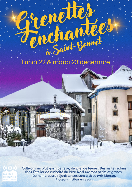 Grenettes Enchantées - l'Atelier des curiosités_Saint-Bonnet-en-Champsaur - Grenettes Enchantées - l'Atelier de curiosités du Père Noël