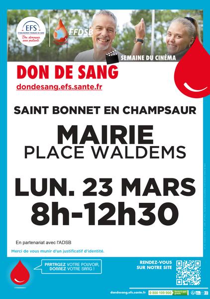 Don du sang_Saint-Bonnet-en-Champsaur - Don du sang_Saint-Bonnet-en-Champsaur