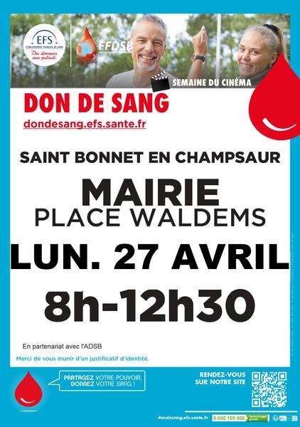 Don du sang_Saint-Bonnet-en-Champsaur - Don du sang_Saint-Bonnet-en-Champsaur