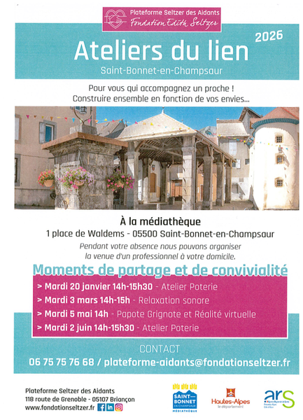 Ateliers du lien 2026_Saint-Bonnet-en-Champsaur - Ateliers du lien 2026_Saint-Bonnet-en-Champsaur