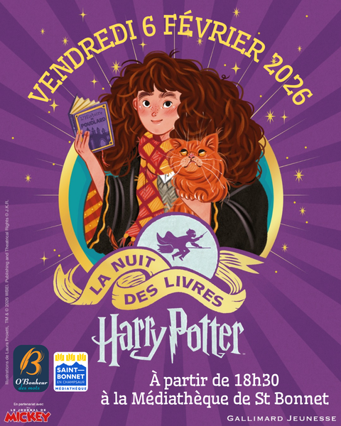 Soirée La nuit des livres Harry Potter_Saint-Bonnet-en-Champsaur - Soirée La nuit des livres Harry Potter_Saint-Bonnet-en-Champsaur