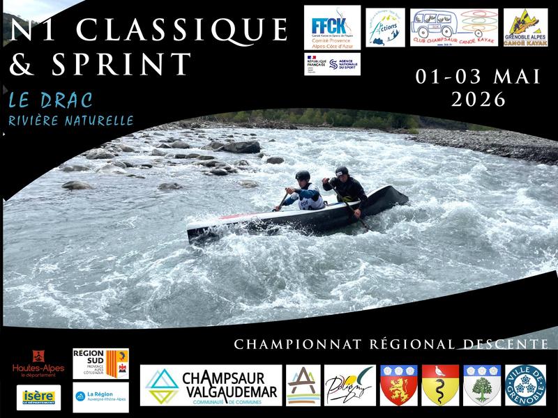 Double N1 Sprint Classique - Double N1 Sprint Classique Descente Drac 2026
