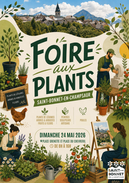 Foire aux plants St Bonnet - Foire aux plants St Bonnet