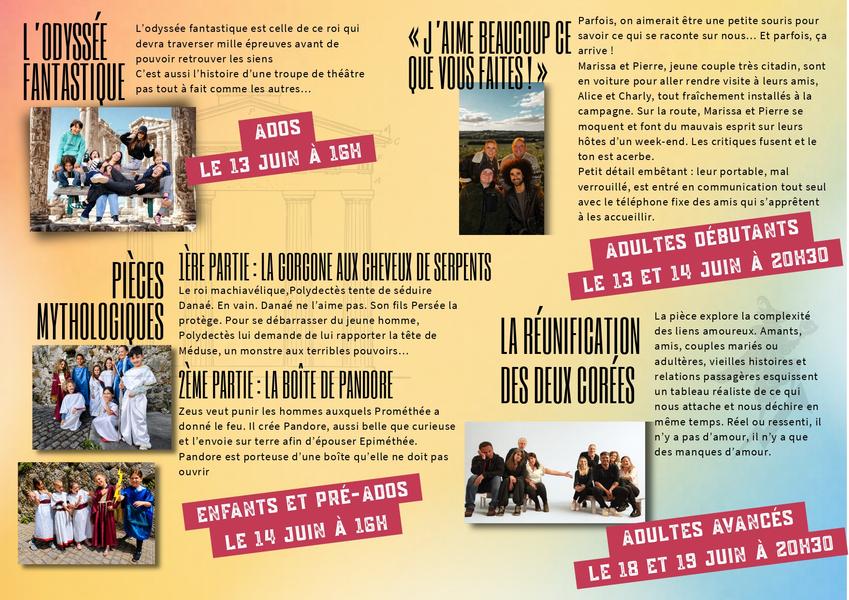 programme du festival