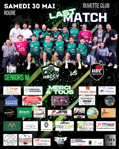 Matchs de handball HBCCV - Saint-Bonnet-en-Champsaur - Matchs de handball