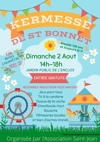 Kermesse de St Bonnet - Kermesse de St Bonnet