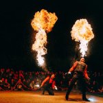 spectacle Fuegoloko_Saint-Bonnet-en-Champsaur - ST BO Noël