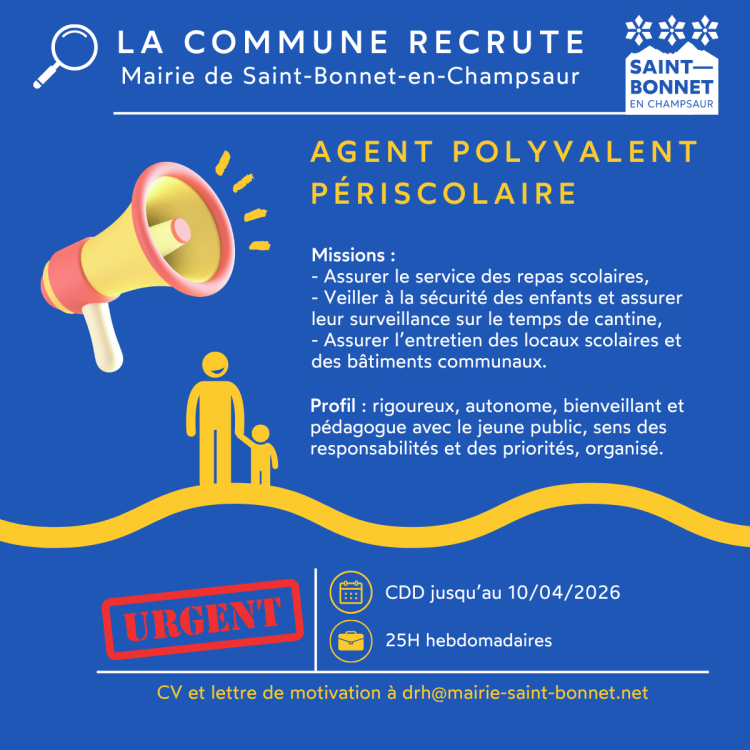 Agent polyvalent périscolaire