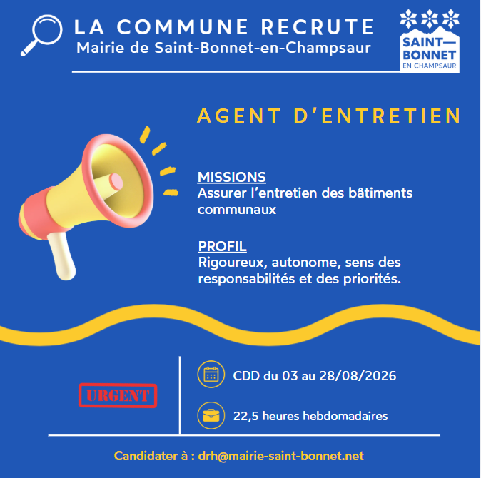 Agent d'entretien
