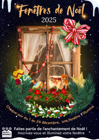 Fenêtre de Noël 2025