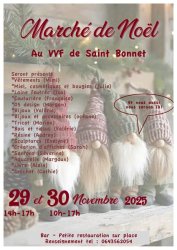 Marché de Noël au VVF de St Bonnet en Champsaur - Marché de Noël au VVF de St Bonnet en Champsaur