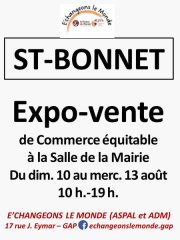 Expo-vente de commerce équitable - Expo-vente de commerce équitable