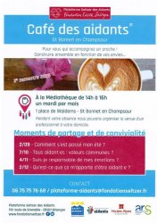 Café des aidants_Saint-Bonnet-en-Champsaur - Café des aidants_Saint-Bonnet-en-Champsaur Café des aidants_Saint-Bonnet-en-Champsaur - Café des aidants_Saint-Bonnet-en-Champsaur