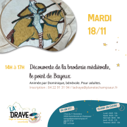 Découverte de la broderie médiévale - Découverte de la broderie médiévale