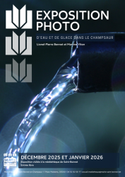 Exposition "D'eau et de glace dans le Champsaur"_Saint-Bonnet-en-Champsaur
