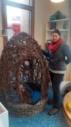 Une cabane dans la médiathèque !_Saint-Bonnet-en-Champsaur - Une cabane dans la médiathèque !_Saint-Bonnet-en-Champsaur