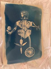 Atelier Cyanotype avec Manon Monchaux_Saint-Bonnet-en-Champsaur
