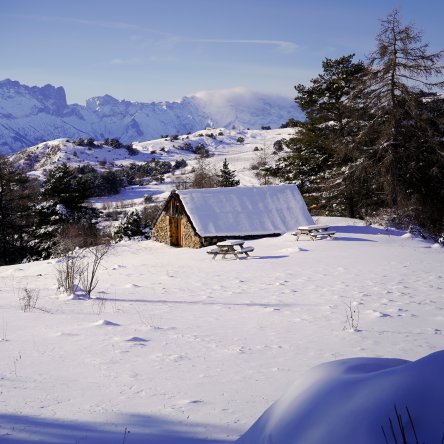 Route des Combes – Saint-Bonnet-En-Champsaur – hiver