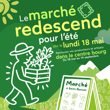 Marché été saint bonnet