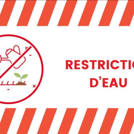 RESTRICTION EAU